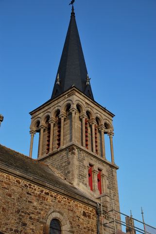 Olivet - 53 Mayenne - Le clocher
