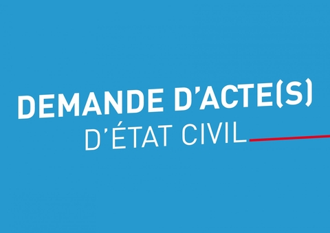 ACTE ETAT CIVIL